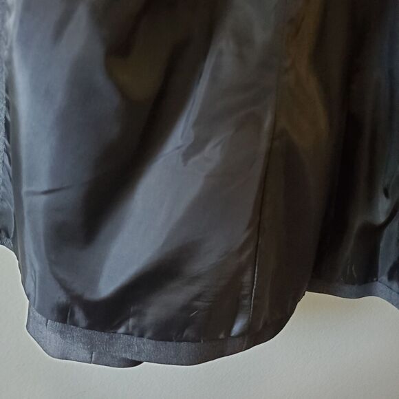 APOSTROPHE Stretch Blazer Womens Size 12 Gray Wear to Work Career - Picture 4 of 12